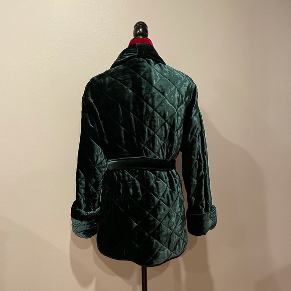 Velour coat